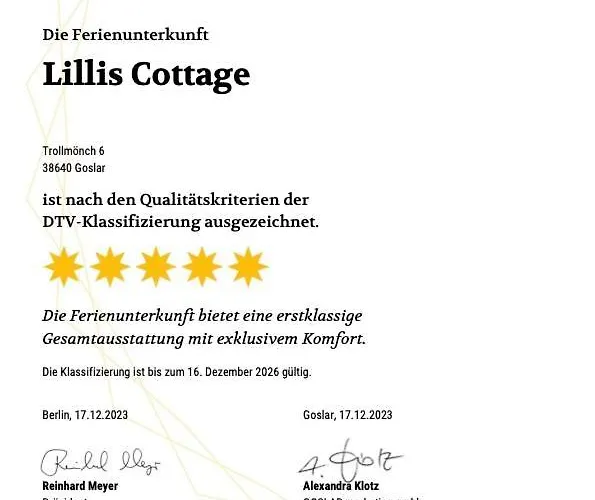 Lillis Feriehus Goslar